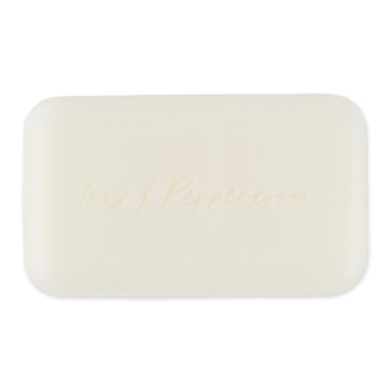 Pre de Provence Wrapped Artisanal Soap Bar, Organic Shea Butter Enriched, Natural French Skincare, Quad Milled for a Rich Smooth Lather, Iris & Peppercorn, 150 Gram