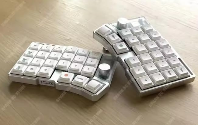 Cornix LP 無線分割キーボード ホワイト ほぼ未使用 Amazon | Cornix 無線分割キーボード (ホワイト) | ノーブランド品