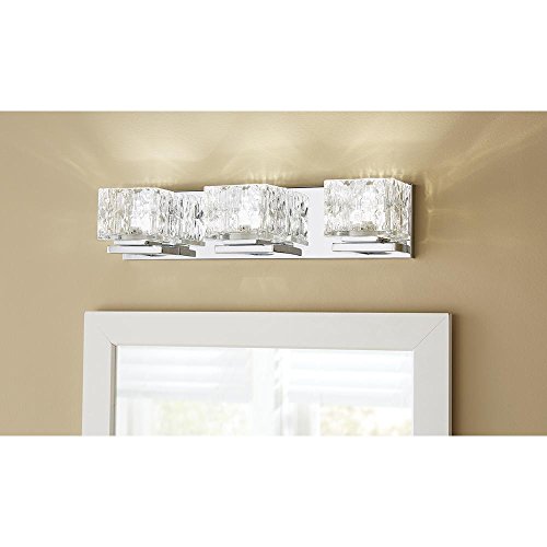 75-Watt-Equivalent-3-Light-Chrome-Integrated-LED-Vanity-Light-with-Clear-Cube-Glass