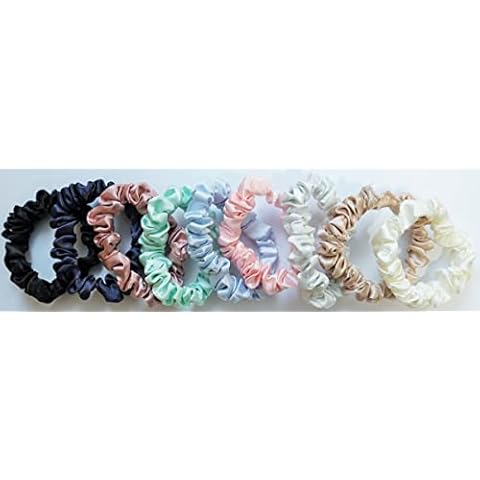 Crazy Bobble Satin Skinny Scrunchies Pack Cover