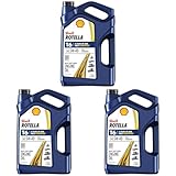 Shell Rotella T6 Full Synthetic 5W-40 Diesel Engine Oil (1-Gallon, Single Pack, New Packaging) (Pack of 3)