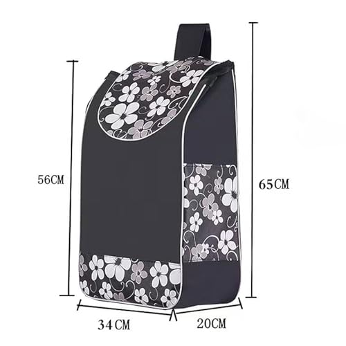 Machtiging Ersatztaschen FüR Einkaufswagen,wasserdichte Faltbare Ersatztasche für Einkaufswagen,Ersatztasche für einkaufstrolley,Große Kapazität,ErhöHen Sie Ihr Einkaufserlebnis üBer – Bild 3