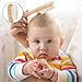 Personalized Baby Brush and Comb Set Custom Cradle Cap Brush Personalized Baby Gifts Baby Hair Brushes Set for Newborns Girls Boys Newborns Toddler Baby Grooming Kit (Design 1)