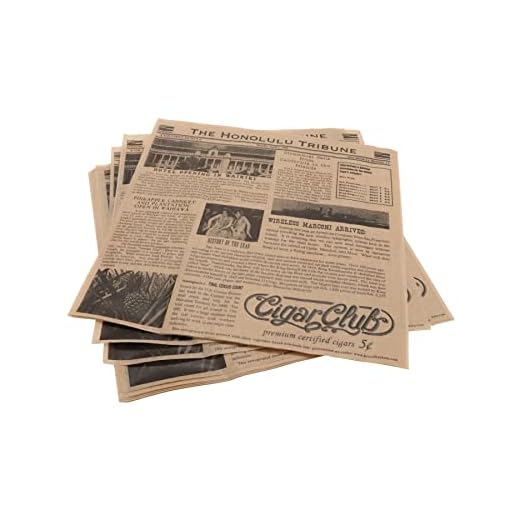 Brown Food-Safe Newsprint Liners