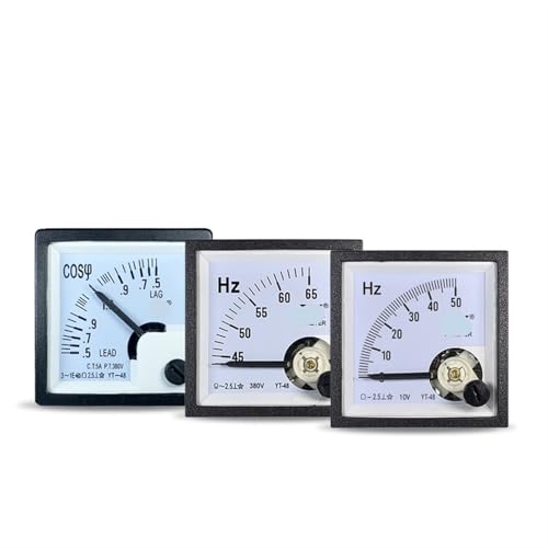 Tableau des fréquences CA YT48 45-65Hz indicateur de mesure pour tableau électrique