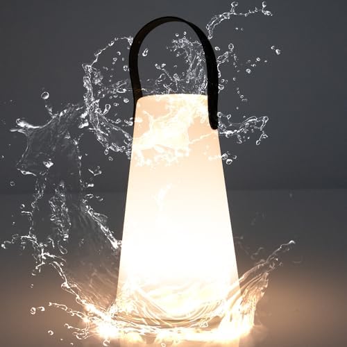 LED Outdoor TischLampe kabellos mit 1200 mAh Akku Leuchte USB