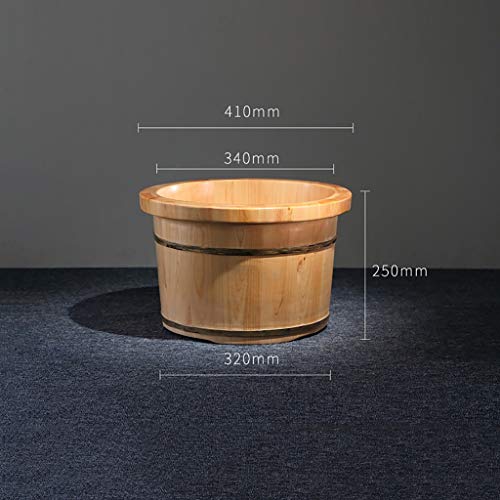 Masajeador de pies de madera con tapa sin masaje miniatura 2
