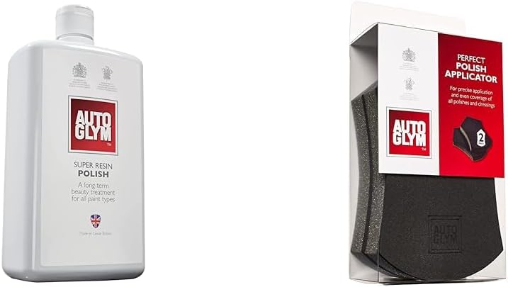Super Resin Polish, 1L - High Performance Car Polish & Perfect Polish Applicator Pads