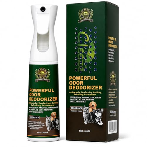 Image of Cleeze Pet Odor Eliminator Spray for Strong Odor, Dog Deodorizing Spray for Dogs and Cats, Pet Deodorizer, Pet Odor Spray for Urine, Carpet, Furniture, Fabric, Safe for Pets, Natural Ingredients, 10oz