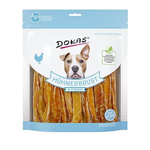 Dokas Hühnerbrust Snacks für Hunde