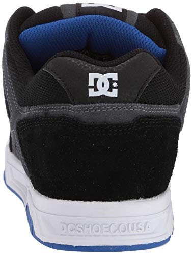 DC Men's STAG Shoe, Black/Blue, 13 D M US3