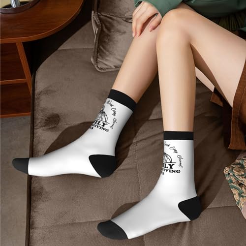 Family Thanksgiving 2023 Unisex Cushion Crew Sock Soft Casual Mid-Calf Socks3