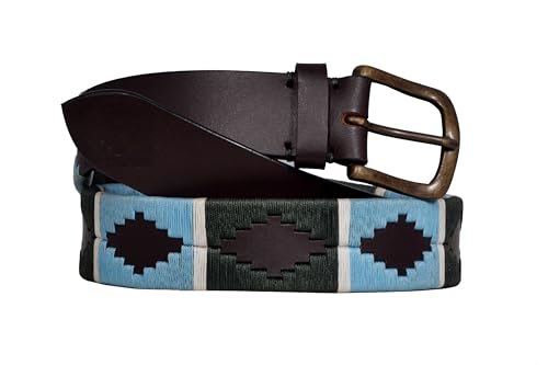 Argentine Polo Belts Hand Woven Unisex Top Grain Fashion Polo Leather Belt 100% Hand Made Belt PBRSI115
