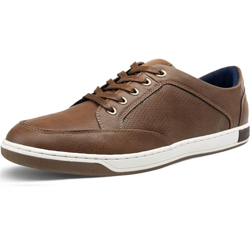 Image of Jousen Men's Fashion Sneakers Classic Retro Casual Shoes for Men Breathable Business Dress Sneaker