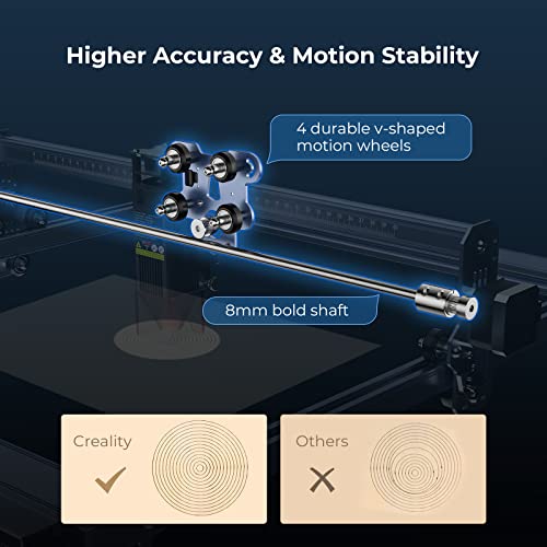 Creality 1005010037 Laser Engraver Machine 10W Output Power, 72W Diy Laser Engraving Machine 0.06Mm High Precision Laser Cutter And Engraver For Wood And Metal thumb #3