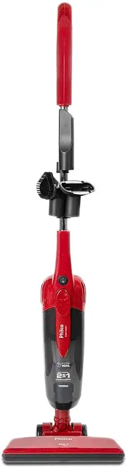 Aspirador de Pó Vertical 2 em 1 Philco 1300W PAS1460V 220V