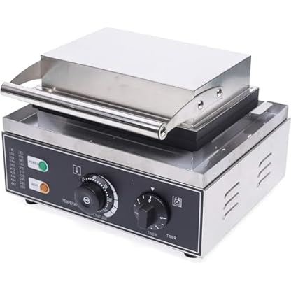 Donut Maschine Kommerzielle Donut Maker Maschine Elektrische Donut-Fritteuse Backgerät Rostfreier Stahl Bäcker 220V (6 Donuts) – Bild 3