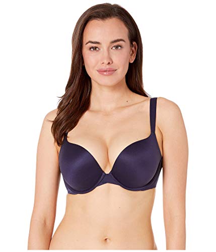 SPANX Pillow Cup Signature Push-Up Plunge Bra Midnight Navy 36D
