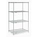 Nexel Industries 18308EP Epoxy 18 x 30 x 86 in. Starter Shelf Unit, Silver