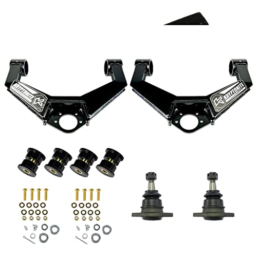 Kryptonite Heavy Duty Upper Control Arm Kit KRUCA20 Compatible with 2020-2024 Chevy Silverado/GMC Sierra 2500HD 3500HD