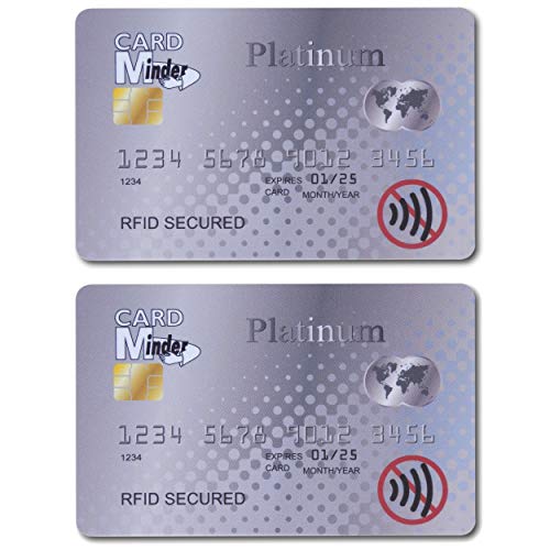 Card Minder RFID/NFC Blocking Card - Platinum