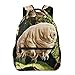 USGYY Rucksack Männer Damen Tardigrada Bärtierchen Wasserbär, Laptop Rucksäcke, Kinderrucksack Schulrucksack Daypack für Jungen Mädchen
