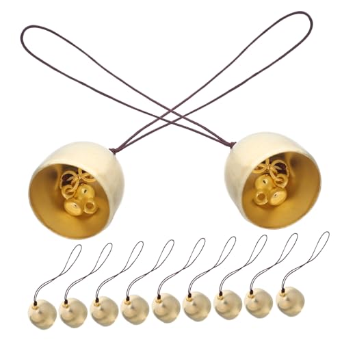 Cloches pour carillons éoliens ZLBYGM pour décorations de Noël