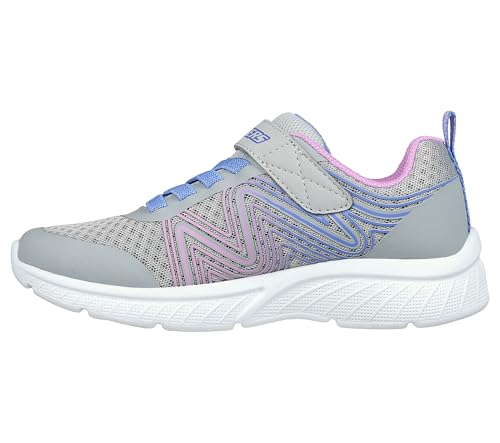 Image of Skechers Girls' Microspec Swirl Sweet | Casual, Lightweight, Machine Washable, Cushioned Insole