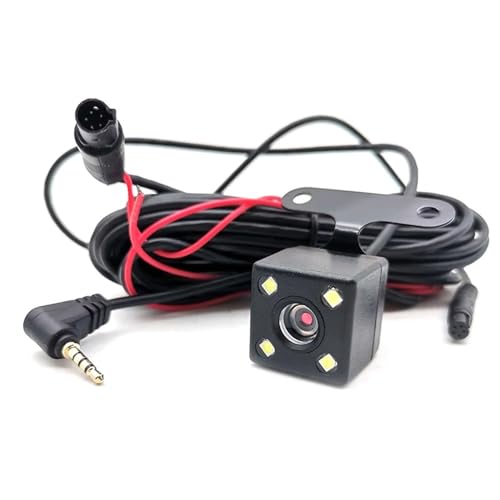 Caméra de recul voiture avec câble extension 5 broches de bord