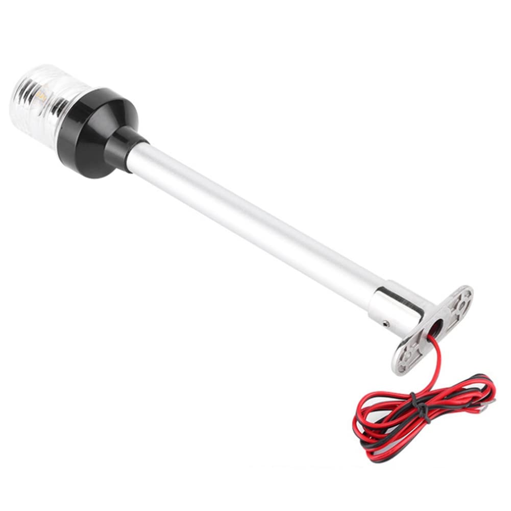 2X 12-24V Impermeabile Marine Boat Sailing Light Lampada Yacht Luce di Ancoraggio di Poppa Luci di Navigazione Un LED Luce per Barca Un 360 Gradi