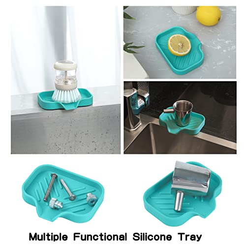 image for MicoYang Silicone Bathroom Soap Dishes with Drain Spout-Bathroom and K