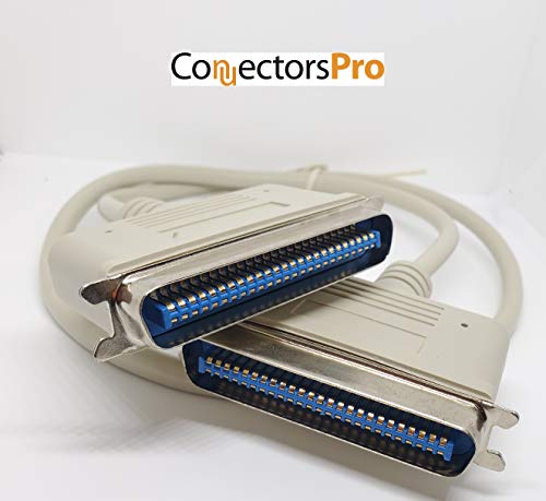 Pc Accessories - Connectors Pro 3 Feet SCSI to Peripheral CN50 M/M Centronics 50 Pins Male to Male C50, Sun, SCSI C50 Cable CEN50 MM 3-FT Molded - Thumbnail 4