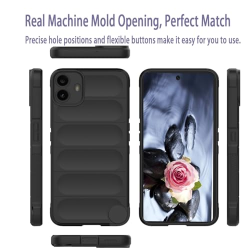 YUEQIAN Case for Nothing CMF Phone 1 5G, Heavy Duty Double Airbag Liquid Silicone TPU Bumper Shockproof Case - Image 3