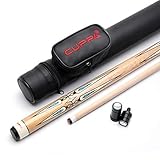 CUPPA Billard-Queue-Stöcke, Länge 147 cm, Gewicht 538 g / 552 g, mehrlagige Leder-Queue-Spitze 12,75 mm/11,75 mm, zwei verschiedene Optionen, XTC-Hülse.