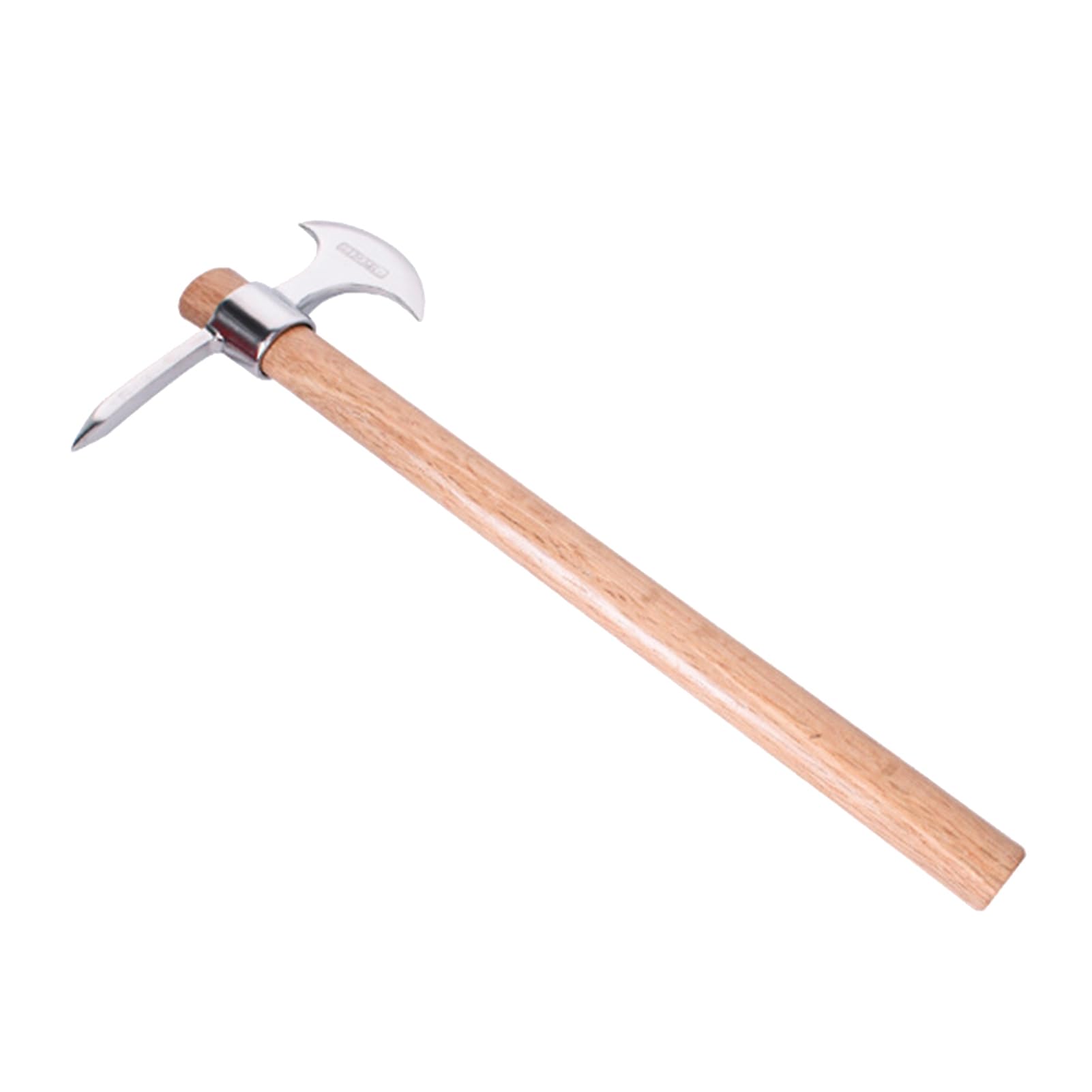 Yoakaiax Gardening Pick Axes, Pickaxe Mattock Hoe With Wooden Handle, Stainless Steel Mattock With Sharp Pick And Cutting Edge For Breaking Up Heavy Clay Soil, And Removal Of Difficult Weeds B