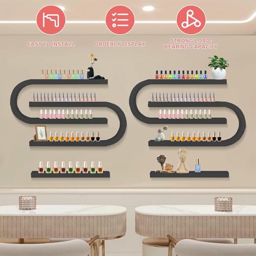 Vitrina para pintalabios y cosméticos metálica que optimiza el espacio 8