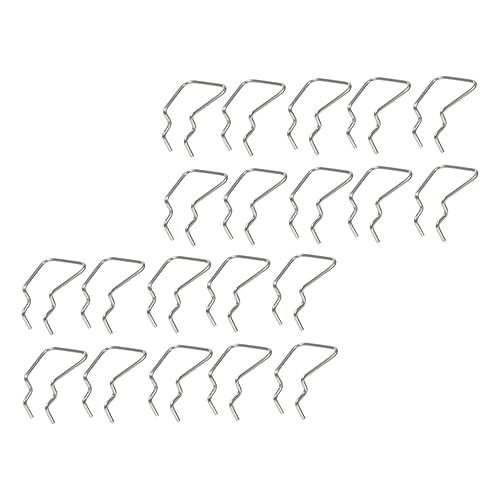 Anneome Heavy Duty Utility Hooks 20pcs Stainless Steel Pegboard Hook Wall Shelves Display Stands Space Saving Organizer