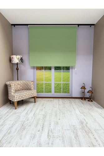 Stor Perde İthal Mat Polyester Yeşil P1570 70 x 200