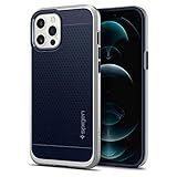 Spigen Neo Hybrid Designed for iPhone 12 Pro Max Case (2020) - Satin Silver