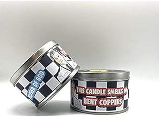 Line of Duty - This Candle Smells of Bent Coppers Novelty Gift Candle for her Birthday Christmas WCT36