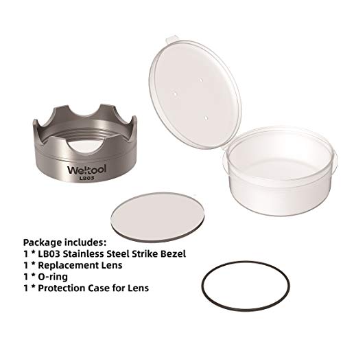 Weltool LB03 Bezel per Torcia Maglite C/D