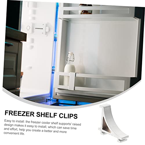 32 Peças Suporte Ajustável Clipes De Freezer Gancho De Armário Ganchos De Prateleira De Freezer De M