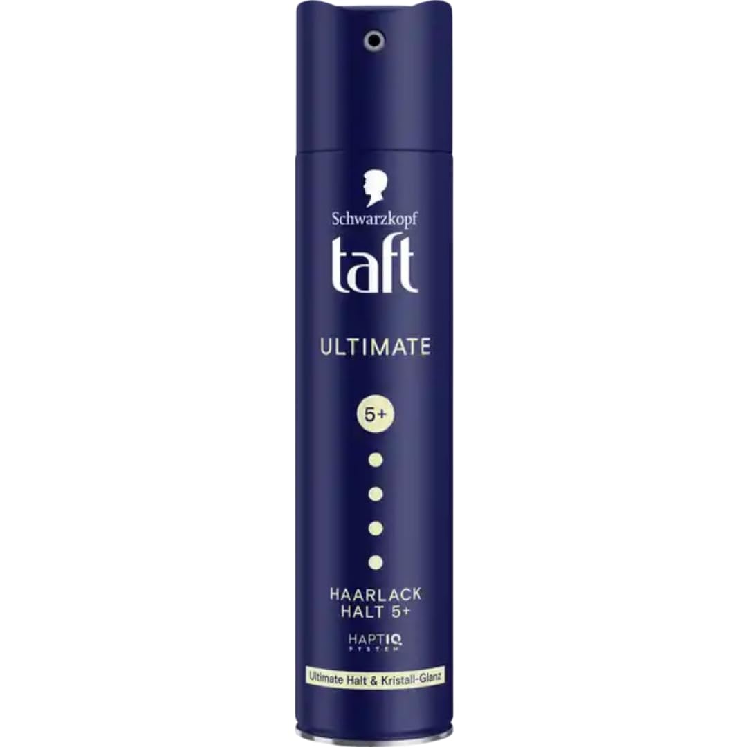 Haarspray Haarlack Ultimate Kristall Glanz Halt 5+ Spray Haarspray 250 Mililiter, 10 Er