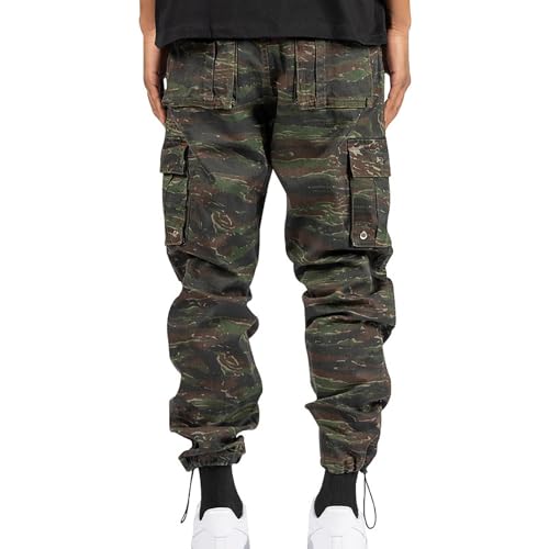 Generic Sweatpants for Men Joggers Relaxed Fit Breathable Camo Pants Multi Pockets Work Pants Outdoor Hiking Pants2