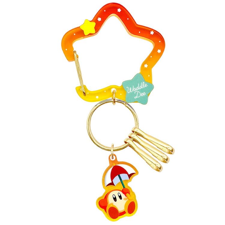 Amazon.co.jp: 星のカービィ ワドルディ パラソル アクリルカラビナ