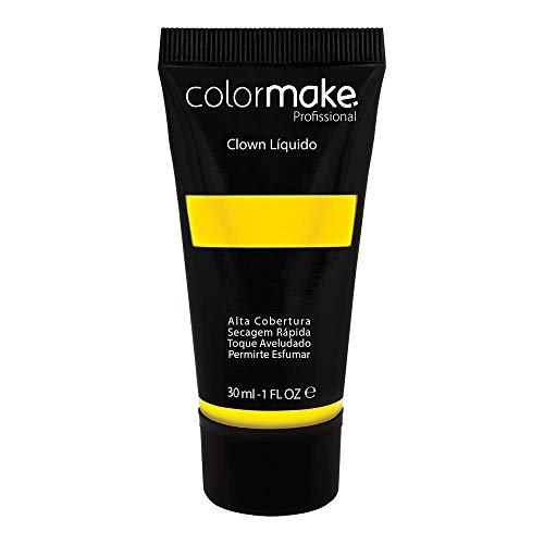 Clown Liquido 30 Ml, Colormake, Amarelo