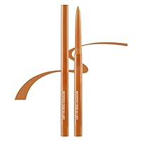 Vista 24 de lápiz delineador de ojos retráctil delineador de ojos pigmentado cremoso a prueba de manchas lápiz delineador de ojos Blanco