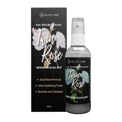 JO COLLECTION Twin Rose Refreshing Facial Mist | Dual Rose Formula with ultra hydrating finish | Makeup Setting Spray | No Sulfates | Natural Hydrating Agent | Soothes and Cleanses Cover