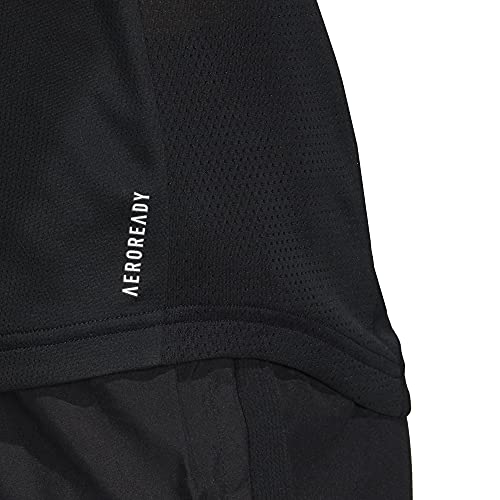 Adidas Women's Own The Run Long Sleeve Tee, Black/White, Large #TOP4