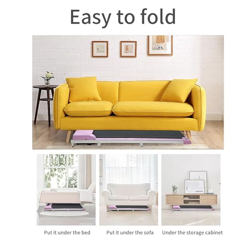 Image of Folding Walking pad,Electric Under Desk Treadmill, Foldable Treadmill, Walking Running Machine for Home Office Gym